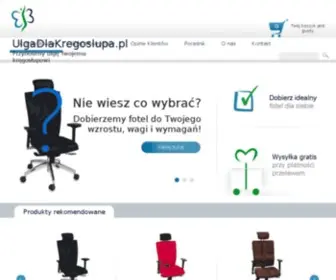 Ulgadlakregoslupa.pl(Ulga dla krÄgosĹupa) Screenshot