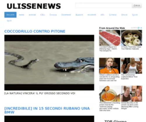 Ulissenews.com(Ulisse News) Screenshot