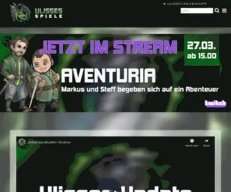 Ulisses-Spiele.de(Ulisses Spiele) Screenshot