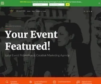 Ulivewv.com(Local Business Digital Marketing and Event Promotion) Screenshot