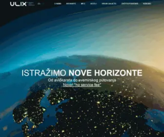 Ulixtravel.com(Ulix) Screenshot