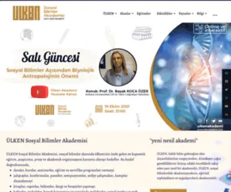 Ulkenakademi.com(Ülken Sosyal Bilimler Akademisi) Screenshot