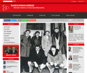 Ulkucudunya.com(ÜLKÜCÜ DÜNYA GÖRÜŞÜ) Screenshot