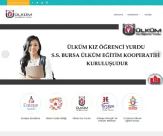 Ulkumkizyurdu.com(S.S. BURSA ÜLKÜM EĞİTİM KOOPERATİFİ) Screenshot