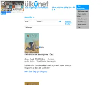 Ulkunet.com(ÜlküNet) Screenshot