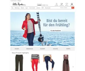 Ullapopken.de(Mode) Screenshot