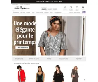 Ullapopken.fr(Vêtements grande taille chics et modernes) Screenshot
