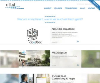 ULL.at(Websites & Applications) Screenshot
