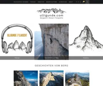 Ulligunde.com(Bergsport) Screenshot