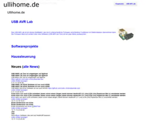 Ullihome.de(Ullihome) Screenshot