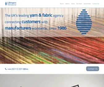 Ullmann.co.uk(Ullmann International) Screenshot