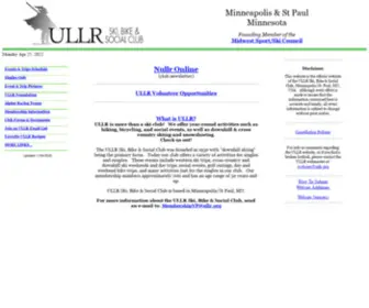 ULLR.org(Activities) Screenshot