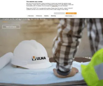 Ulmaconstruction.ir(Formwork & Scaffolding Company) Screenshot