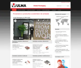 Ulmapackaging.ro(ULMA Packaging) Screenshot