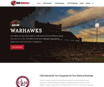 Ulmathletics.com(Warhawks Web Blog) Screenshot