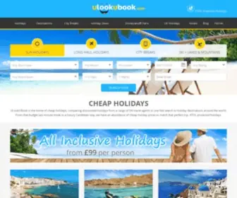 Ulookubook.com(Cheap Holidays) Screenshot