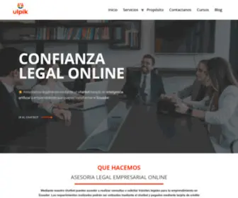 Ulpik.com(Asesoría Empresarial) Screenshot