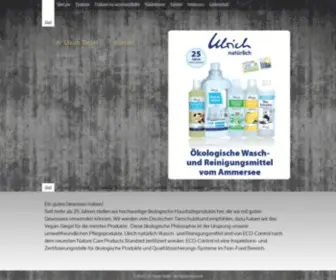 Ulrich-Natuerlich.de(Start) Screenshot