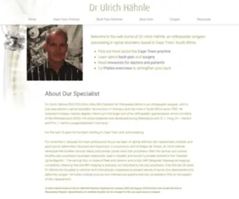 Ulrichhahnle.com(Ulrich Hähnle) Screenshot