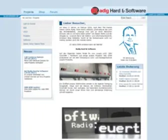 Ulrichradig.de(Microcontroller and more) Screenshot