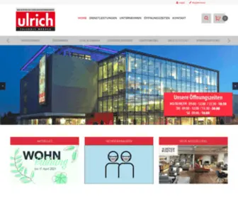 Ulrichwohnen.ch(Möbel Ulrich) Screenshot