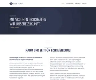 Ulrike-Ellinger.de(Mit Visionen erschaffen wir unsere Zukunft) Screenshot