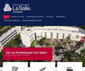 Ulsa-Noroeste.edu.mx(Universidad La Salle Noroeste) Screenshot