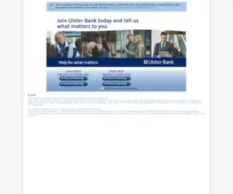 Ulsterbank.com(Ulster Bank) Screenshot