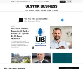 Ulsterbusiness.com(Ulster Business) Screenshot