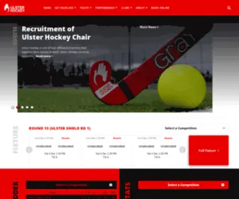 Ulsterhockey.com(Ulster Hockey) Screenshot