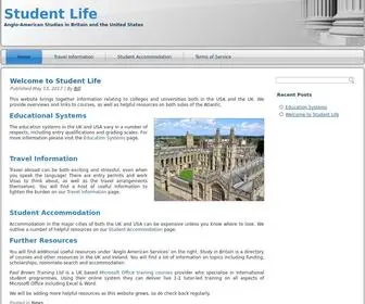 Ulstudentlife.com(Student Life) Screenshot