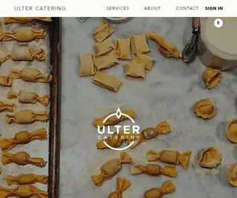 Ultercatering.com(Ulter Catering) Screenshot