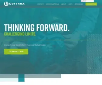 Ulterra.com(Innovative PDC Bits) Screenshot