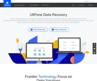 Ultfone.com(Focus on Data Solution from iOS) Screenshot