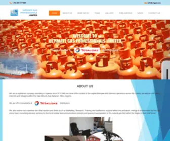 Ultgas.com(Ultimate Gas Professionals Limited) Screenshot