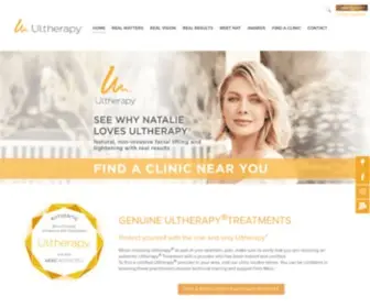 Ultherapy.com.au(Ultherapy®) Screenshot