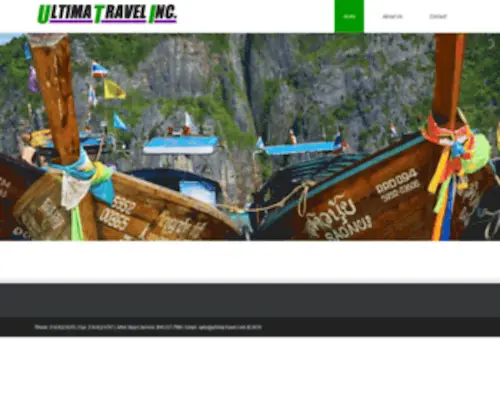 Ultima-Travel.com(Ultima Travel) Screenshot