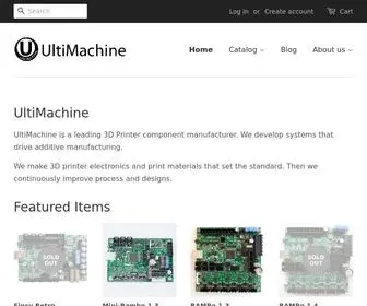 Ultimachine.com(Ultimachine) Screenshot