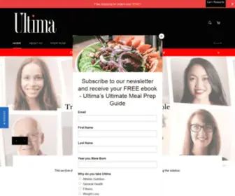 Ultima.co.za(Ultima Nutrition Ultima Nutrition) Screenshot