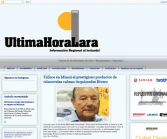 Ultimahoralara.online(Última) Screenshot