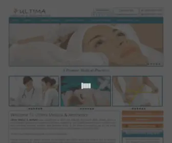 Ultimamed.com(Ultima Medical & Aesthetics  Germantown) Screenshot