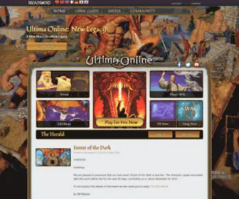 Ultimaonline.com(Ultima Online) Screenshot