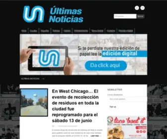 Ultimasnoticias.us(Ultimas Noticias) Screenshot