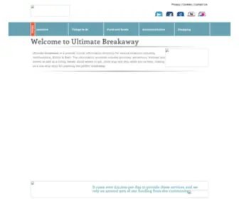 Ultimate-Breakaway.co.uk(Ultimate Breakaway) Screenshot