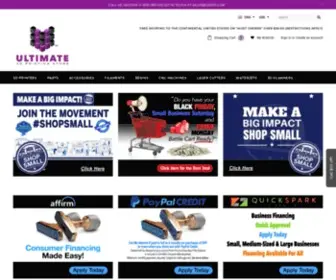 Ultimate3DprintingStore.com(Ultimate 3D Printing Store I 3D Printers I 3D Printer Parts) Screenshot