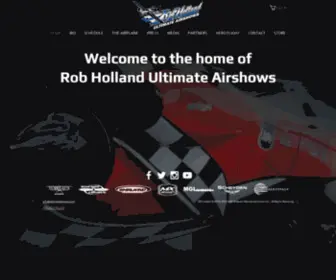 Ultimateairshows.com(Rob Holland Ultimate Airshows) Screenshot