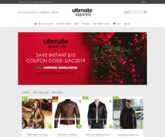 Ultimateapparels.com(Ultimate apparels) Screenshot