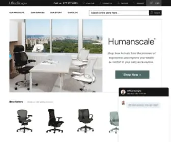 UltimatebackStore.com(Office Designs) Screenshot