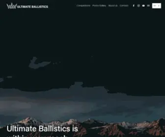 Ultimateballistics.com(Ultimate Ballistics) Screenshot