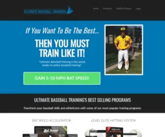 Ultimatebaseballtraining.com(Ultimate Baseball Training) Screenshot